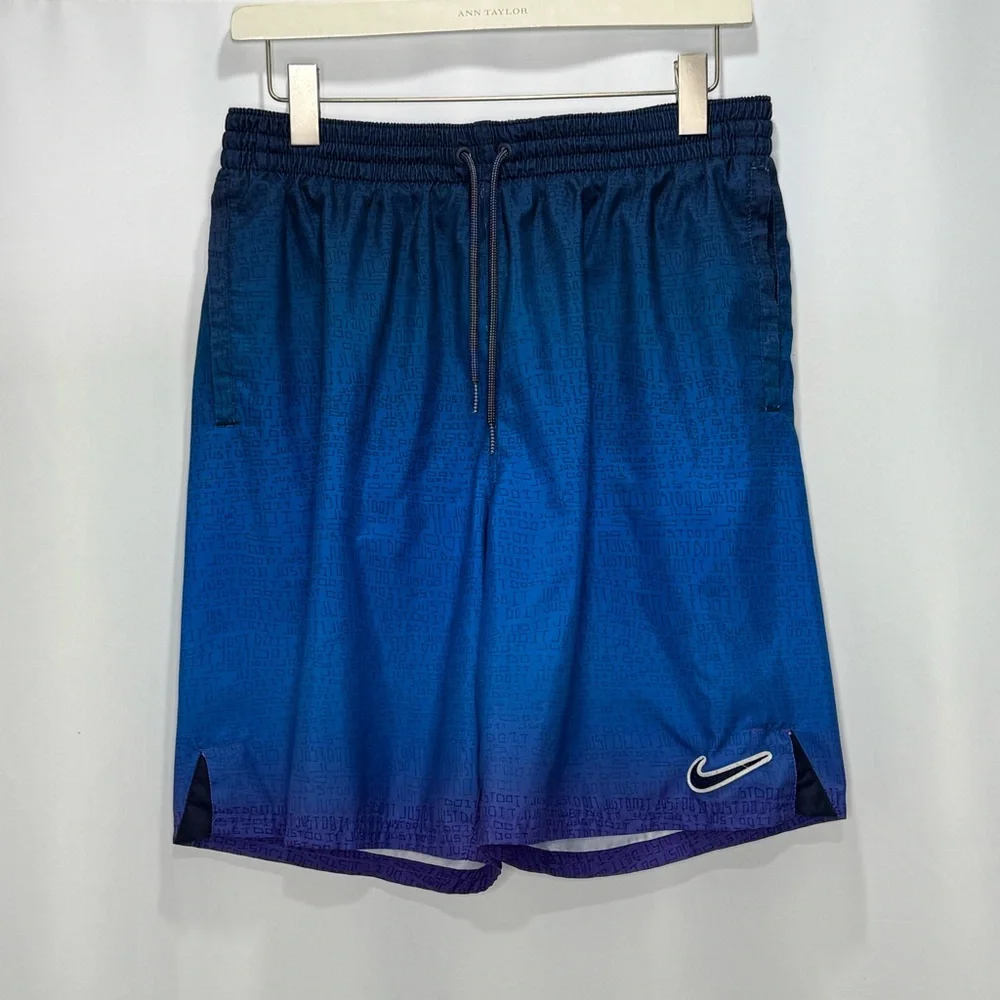 Nike Swim Men's Jdi Fade Volley Swim Shorts Psychic Purple Size Large